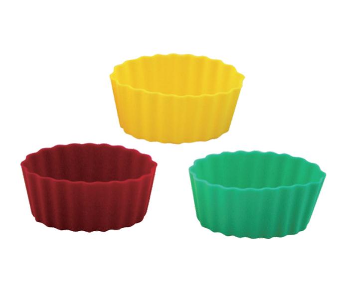 Royalford RF6502 Silicone Cupcake Mould - 12 Pieces - Zoom Image