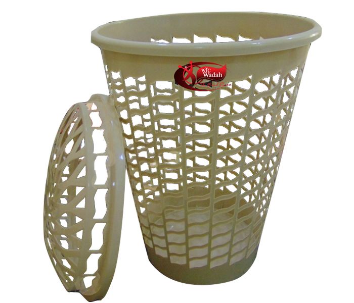 WTC 6860 Laundry Basket Beige - Zoom Image 1