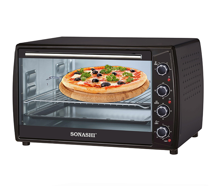 Sonashi STO-732 63 Litre Electric Oven with Rotisserie & Convection Function - 2200W - Zoom Image 2