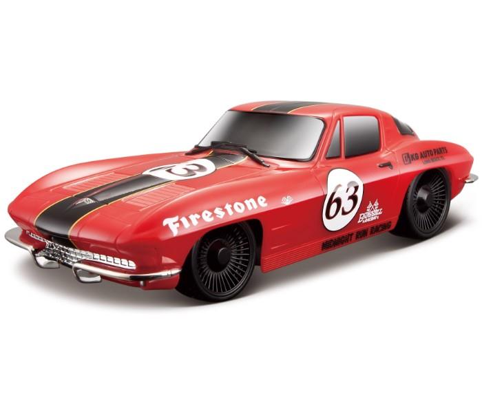 Maisto Tech 81078 RC 1:24 1963 Corvette (without Batteries) Red - Zoom Image