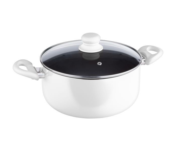 Lamart LT1017 4.6L Casserole with Lid, White - Zoom Image