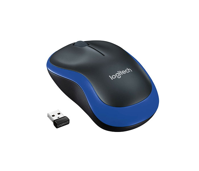 Logitech 910-002236 M185 2.4GHz Wireless Mouse - Blue - Zoom Image 7