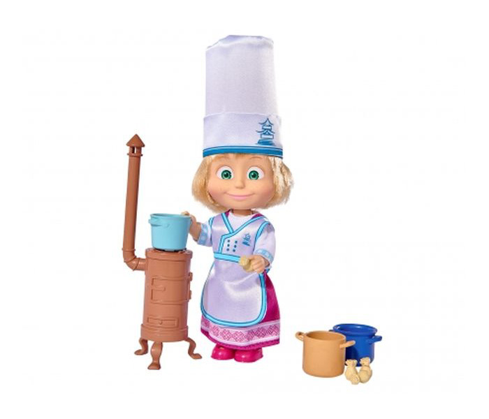 Simba 9301987 Masha Cooking Fun Play Set - Zoom Image 2