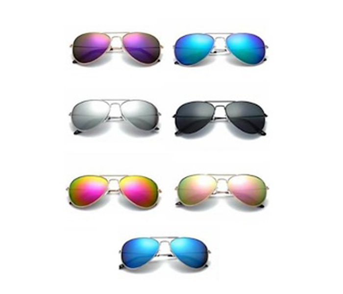  Aviator Sunglass Unisex Assorted - Zoom Image 2