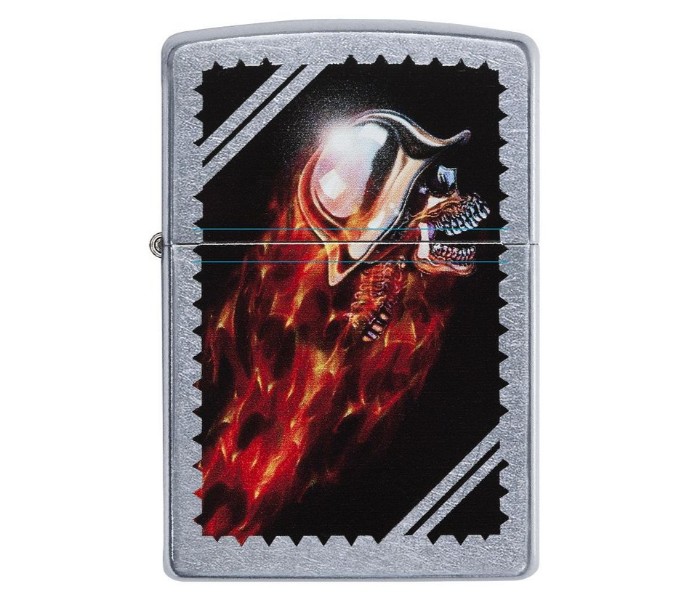 Zippo 29067 Flaming Skull Street Lighter Multicolor - Zoom Image 4