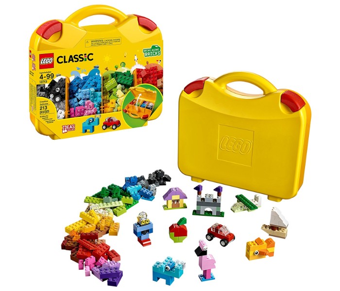 Lego Classic 10713 Creative Suitcase Building Kit Multicolor - Zoom Image 1