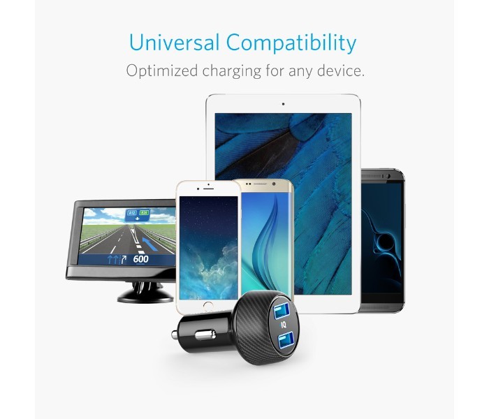 Anker A2212 PowerDrive Elite 2 Car Charger Black - Zoom Image 4