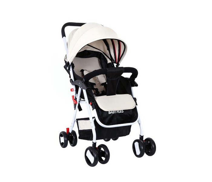 Baby Plus BP7737 Baby Stroller - Off White - Zoom Image 1