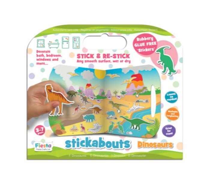 Fiesta Crafts T-2827 Dinosaurs - Stickabouts Assorted - Zoom Image 2