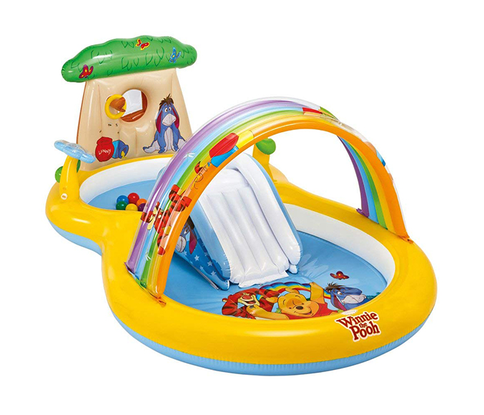 Intex ZX-57136 282 x 173 x 107CM Inflatable Winnie the Pooh Water Play Centre - Zoom Image 4