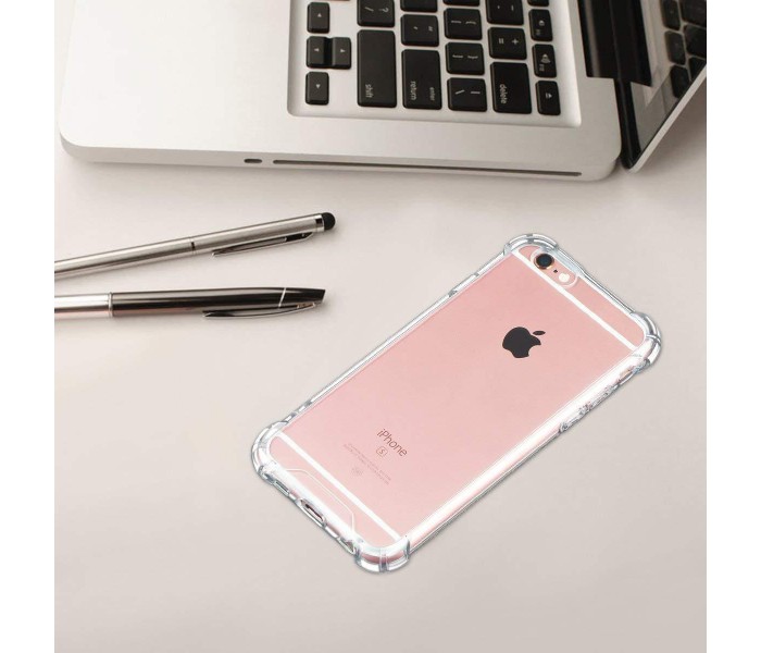 Shockproof Silicone TPU Transparent Back Case For iPhone 6 Plus and 6s Plus SHTCS6 Clear - Zoom Image 2