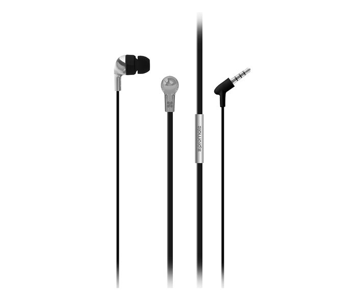 Promate Chrome Metallic Multifunction Stereo Headphones with Microphones, Silver - Zoom Image 6