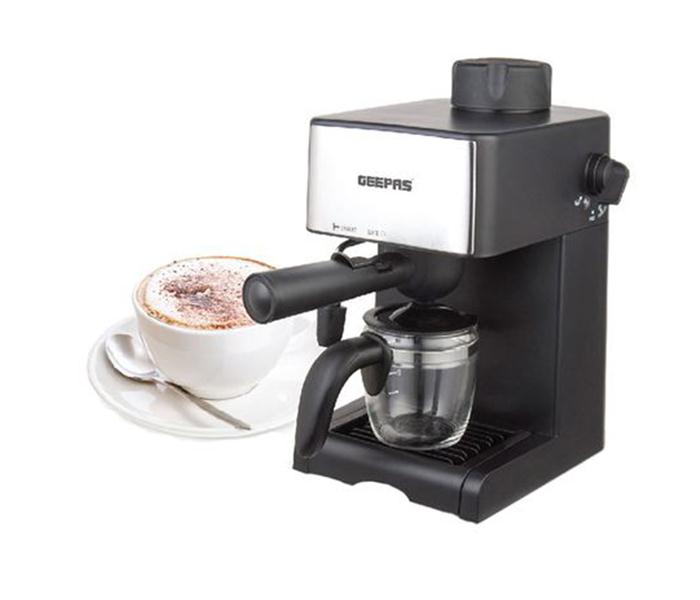 Geepas GCM6109 240ml Cappuccino Maker - Black - Zoom Image 2