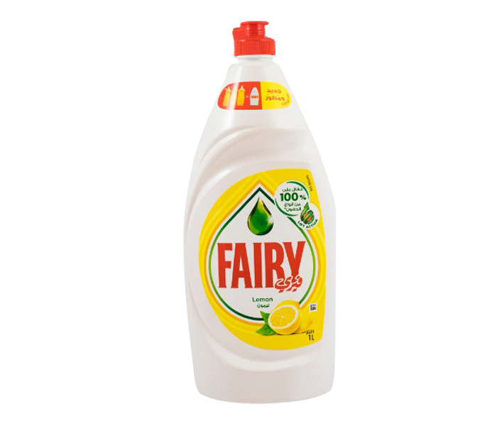 Fairy Dish Washing Liquid Lemon 1 Litre - Zoom Image 2