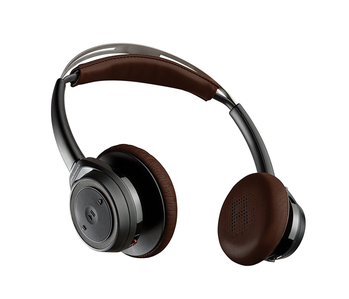 Plantronics Backbeat Sense Smart Wireless Headphone - Dark Brown - Zoom Image 3