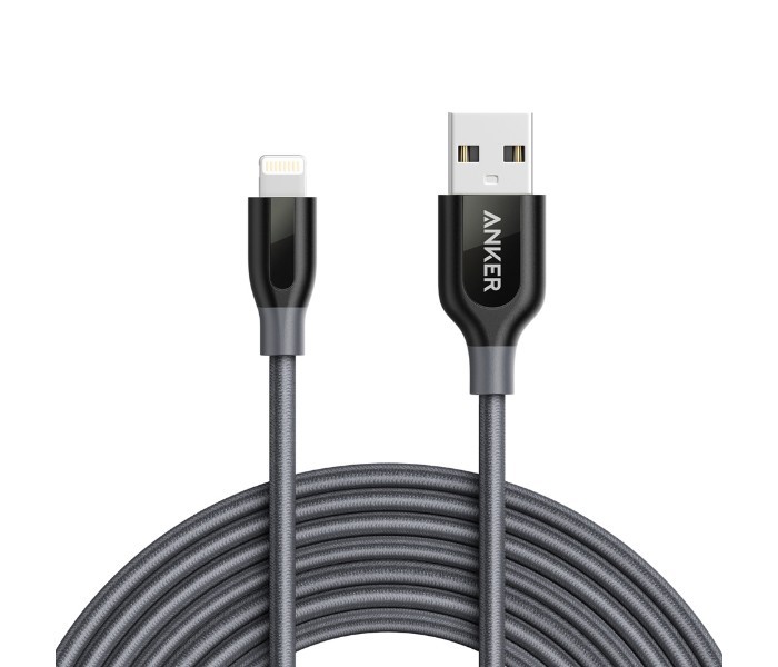 Anker A8123 Powerline Plus Lightning Cable 10 ft Grey - Zoom Image 6