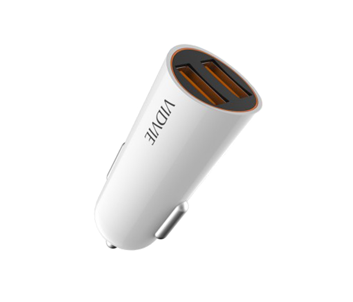 Vidvie CC-505 2.1A Car Charger for Apple iPhone - White - Zoom Image 1