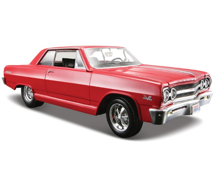 Maisto Tech 31258 1:24 SE (A) 1965 Chevorlet Malibu SS Red - Zoom Image