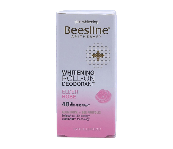 Beesline N10987818A Elder Rose Whitening Roll-On Fragranced Deodorent - 50ML - Zoom Image