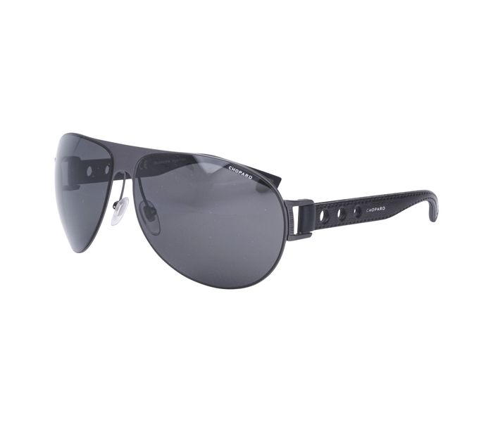 Chopard SCHB83 627P Aviator Black Frame & Grey Mirrored Sunglasses for Women - Zoom Image