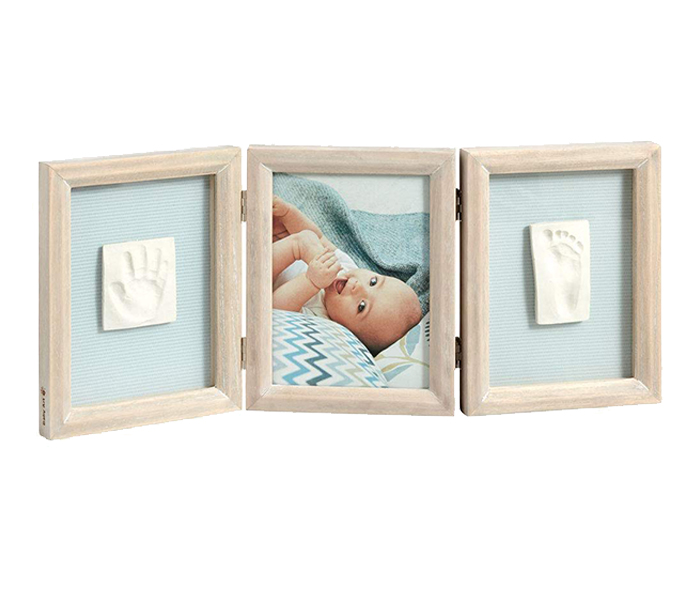 Baby Art 34120173 My Baby Touch Double Print Frame - Stormy - Zoom Image 2