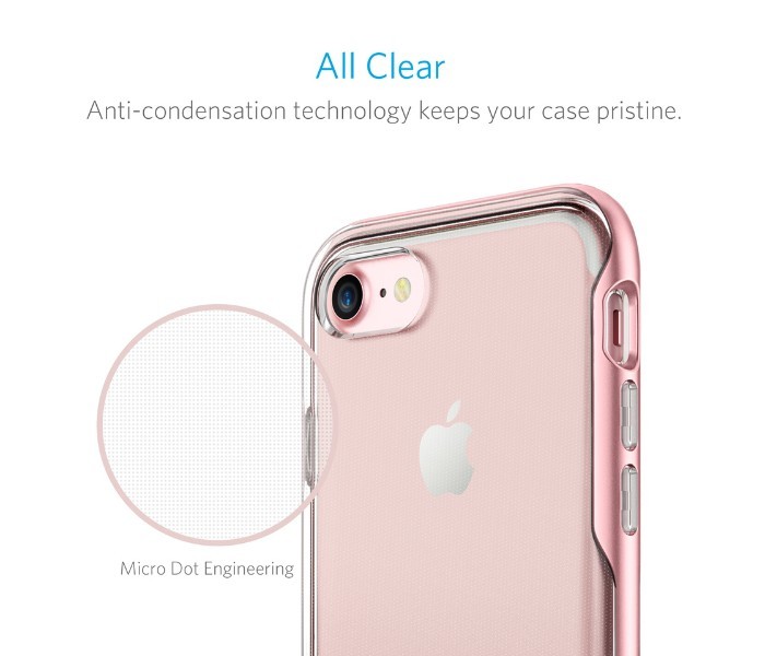 Anker A7062 iPhone 7 Ice Case Lite Back Case Rose Gold - Zoom Image 4