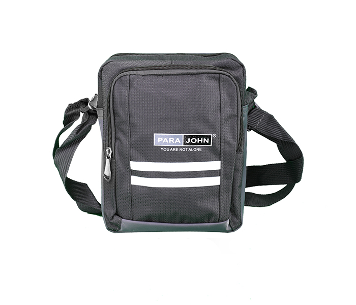 Para John PJSHB9325 Polyester Shoulder Bag, Grey - Zoom Image