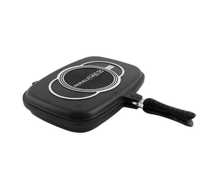 Royalford RF6619 36 cm Double Grill Pan - Black - Zoom Image 1