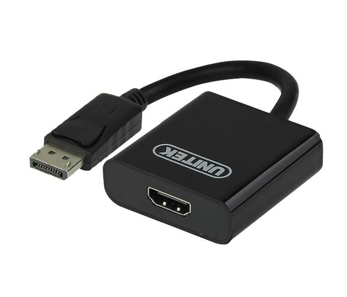 Unitek Y-5118DA DisplayPort to HDMI Female Converter - Black - Zoom Image