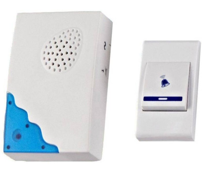 Taqdeer DBDC-6252 DC Wireless Remote Control Doorbell White - Zoom Image 3