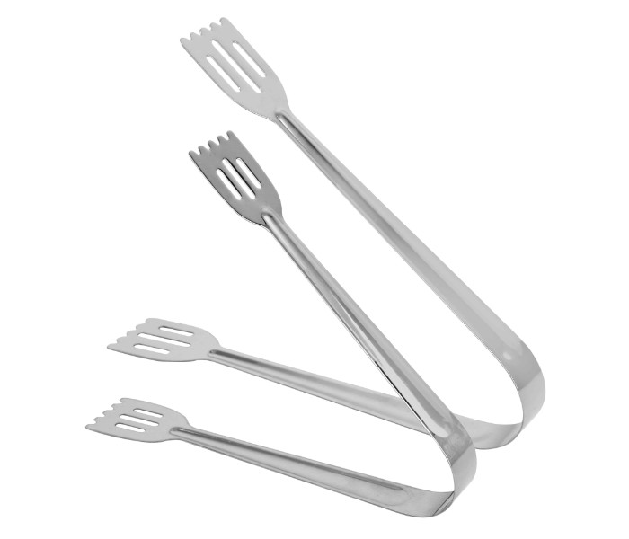 Classy Touch Kitchen Tong 2 Piece 31698 Silver - Zoom Image 2