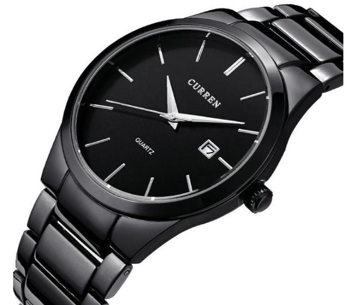 Curren 8106 Stainless Steel Clock Casual Wrist Quartz Watch For Men - Zoom Image 2