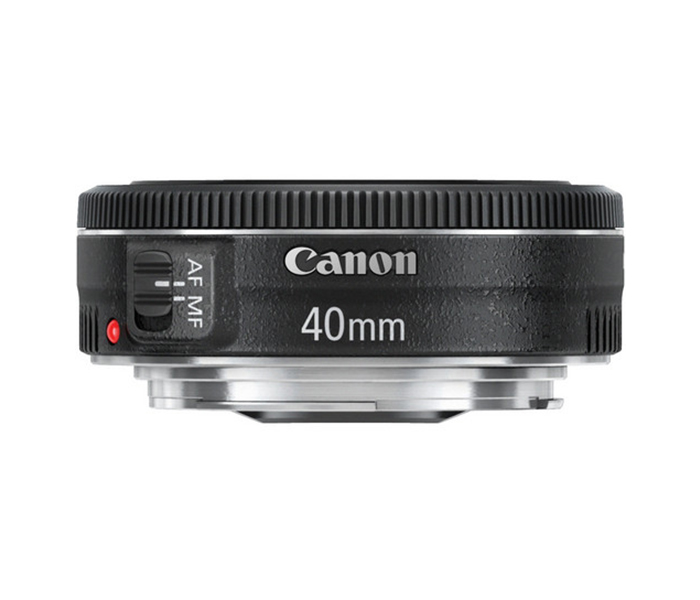 Canon EF 40mm f/2.8 STM Lens for DSLR Camera - Black - Zoom Image 1