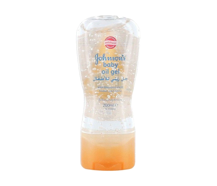 Johnson & Johnson N23593402A 200ml Baby Oil Gel With Blossoms - Zoom Image