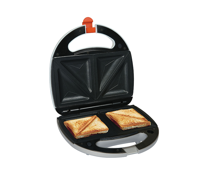 Black and Decker TS2040-B5 750W 2 Slice Interchangable Plate Sandwich Maker - Black - Zoom Image 1