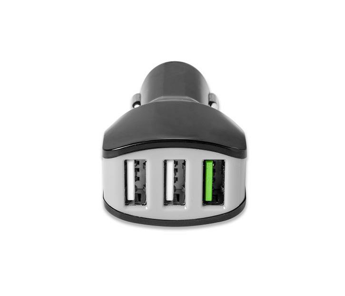 Celly CC3USBTURBOBK 4.4A Triple USB Universal Turbo Car Charger - Black - Zoom Image 4