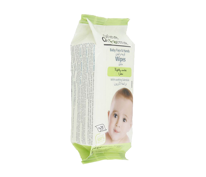 Corine de Farme N23593382A 25 Pieces Hand & Face Baby Wipes - Zoom Image 2