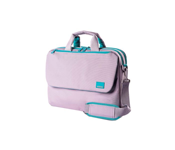 American Tourister GAT104LUG00403 Huemix Laptop Portfolio Grey and Turquoise - Zoom Image