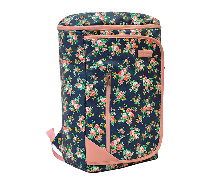 Fusion FURB08015 18-inch Rose Backpack with Front Pocket - Dark Blue - Zoom Image 2