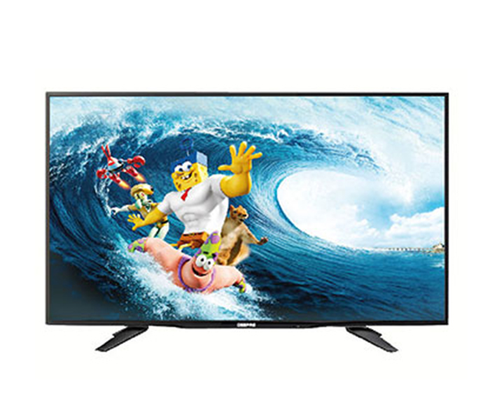 Geepas GLED4051EHD 40-inch Clear HD LED TV - Black - Zoom Image