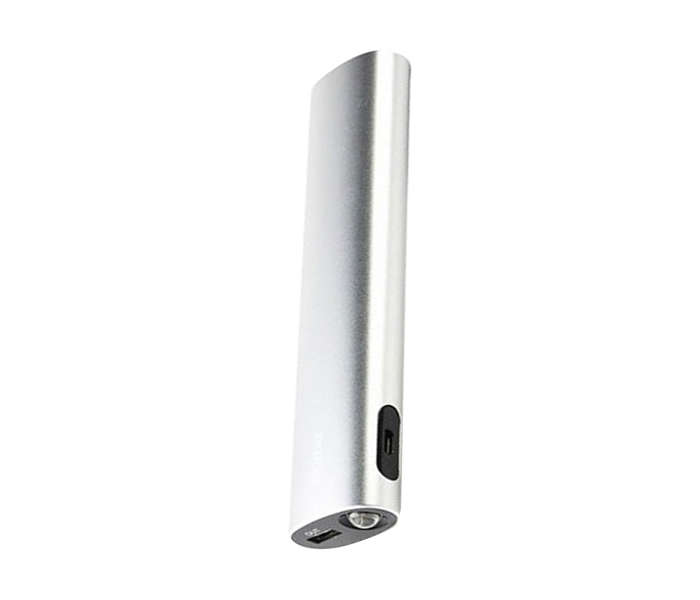 Rapoo P300 10400Mah High Quality Power Bank with LED Torch- Silver - Zoom Image 1