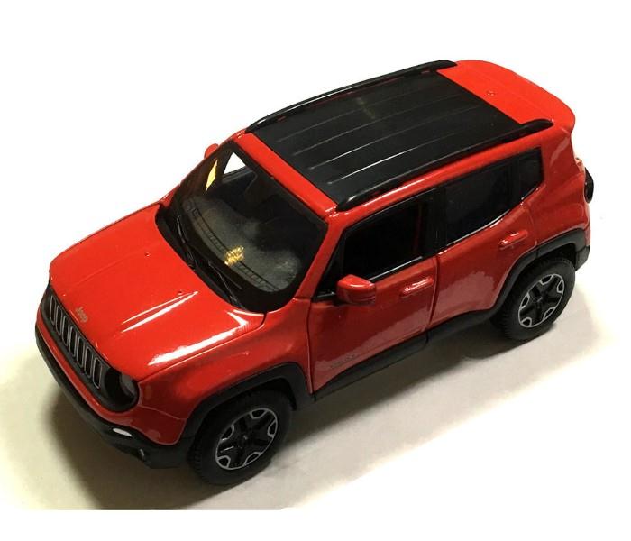 Maisto 31282  Special Edition 1:24 - Jeep Renegade  Red - Zoom Image