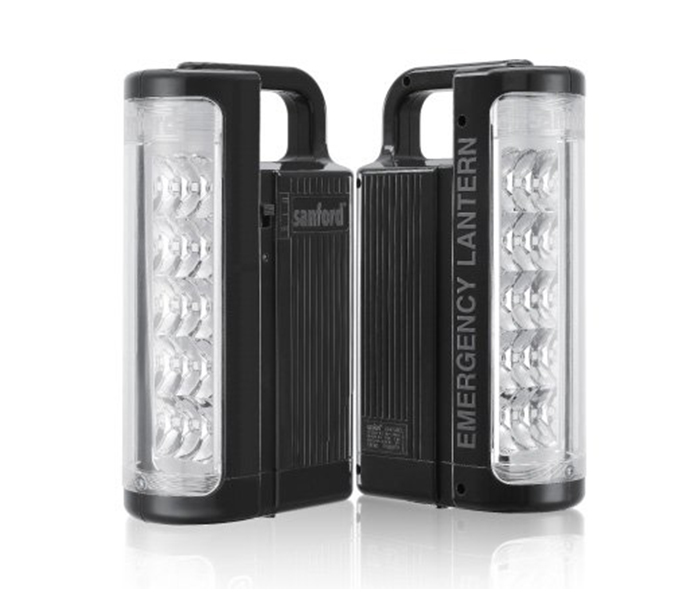 Sanford SF5833ELC BS 2 in 1 Combo 15 Pieces Rechargeable LED Emergency Lantern, Black - Zoom Image