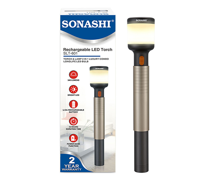 Sonashi SLT-601 2-In-1 Rechargeable LED Torch & Lamp - Zoom Image 3