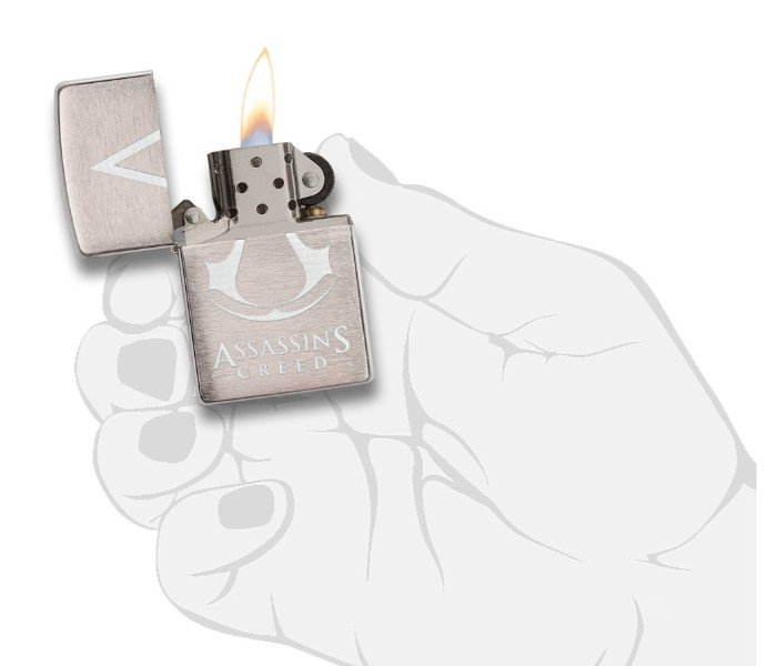 Zippo 29494 200 Assassin’s Creed Lighter Silver - Zoom Image 1