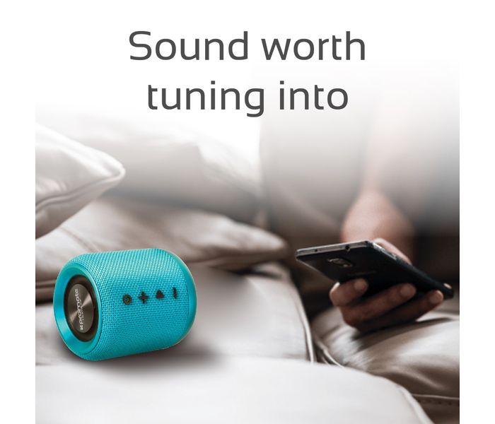 Promate Hummer 10W Portable Bluetooth Speaker with Handsfree - Turquoise - Zoom Image 5