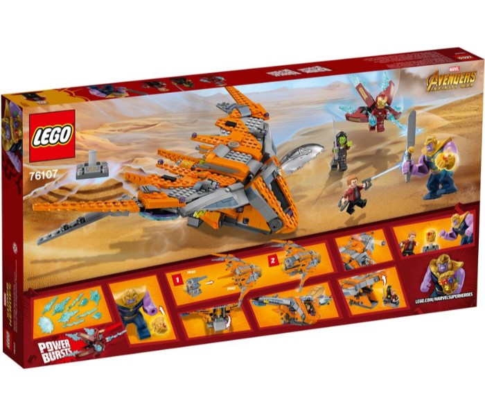 Lego Super Heroes 76107 Thanos Ultimate Battle Flyer Multicolor - Zoom Image 2