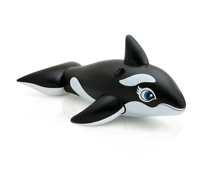 Intex ZX-58561 Jumbo Whale Ride On Pool Float - Black - Zoom Image 2