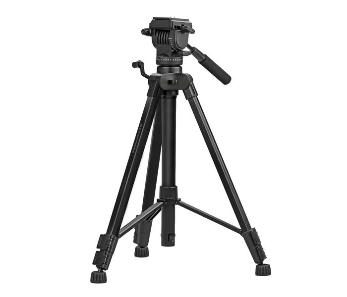 Promate Precise-170 Professional Aluminum Tripod with 3-Way Precession Head, Black - Zoom Image 8