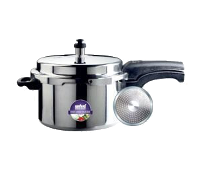 Sanford SF3256PCIB 5 Litre Aluminium Pressure Cooker with Induction Base - Silver - Zoom Image